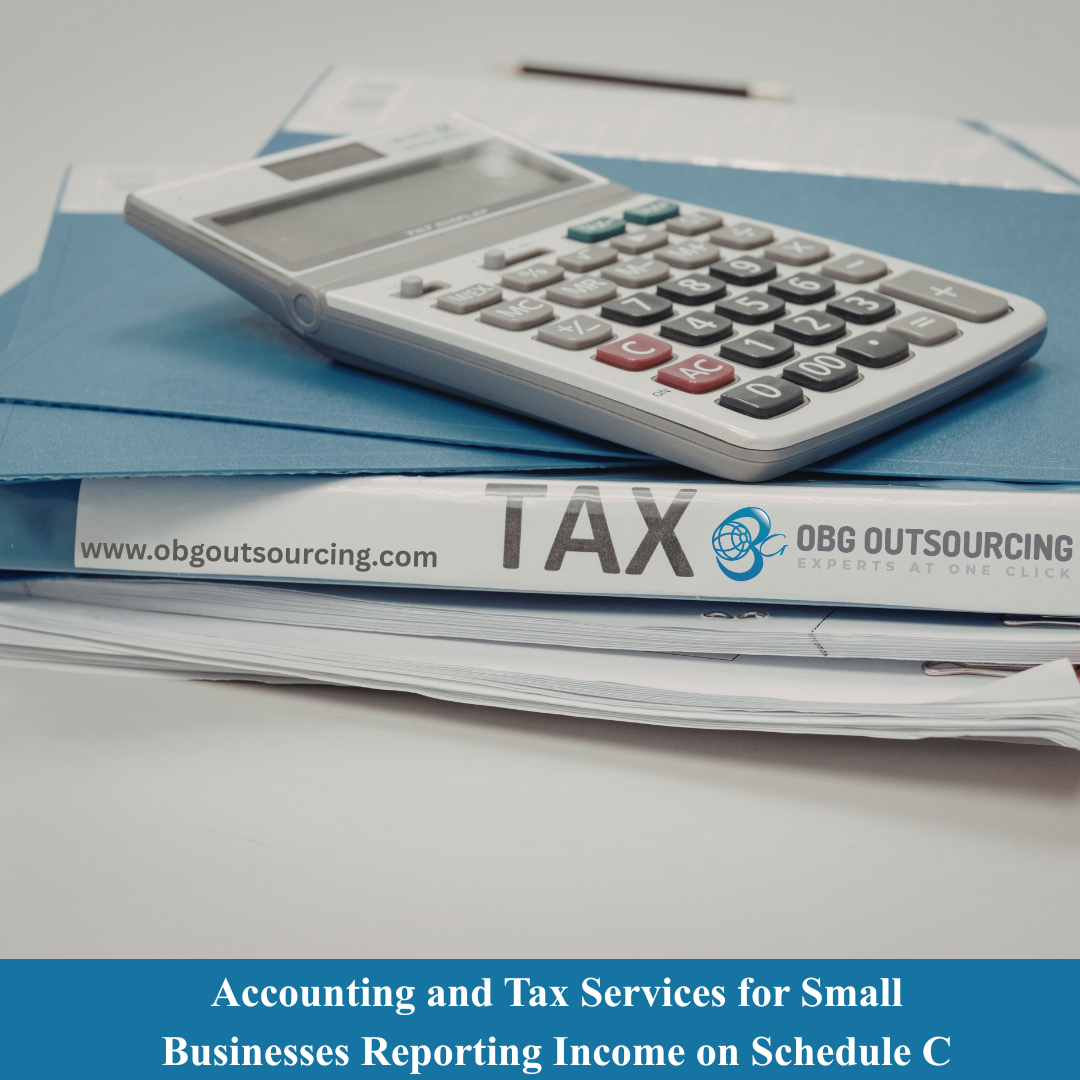 Accounting and Tax Services for Small Businesses Reporting Income on Schedule C