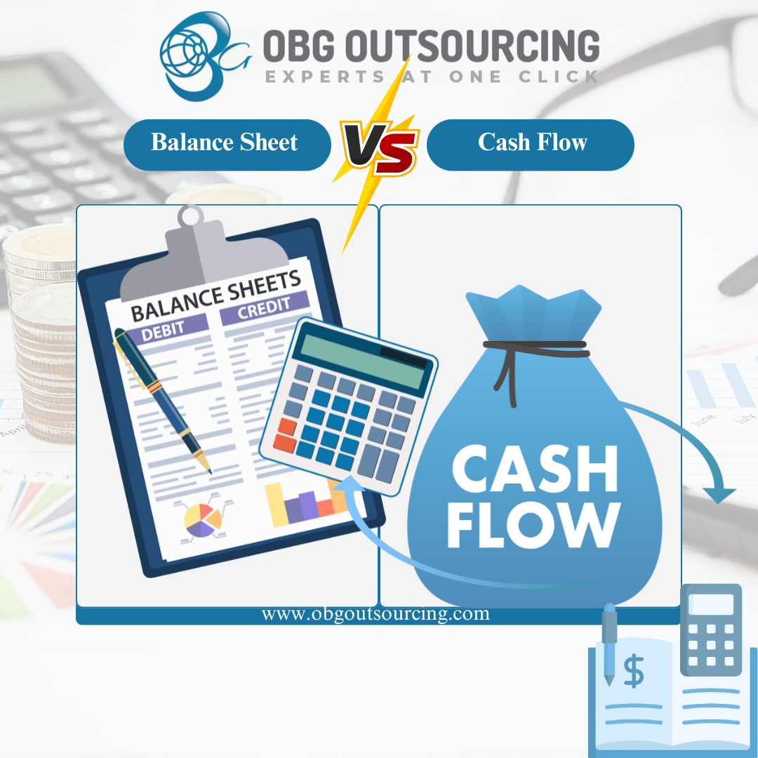 Balance Sheet vs Cash Flow Statement | OBG Outsourcing Financial Insights