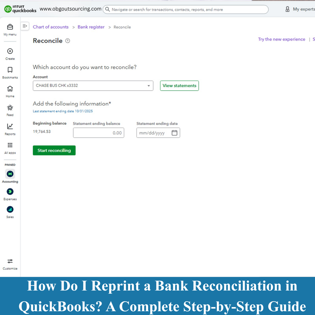 How Do I Reprint a Bank Reconciliation in QuickBooks? A Complete Step-by-Step Guide