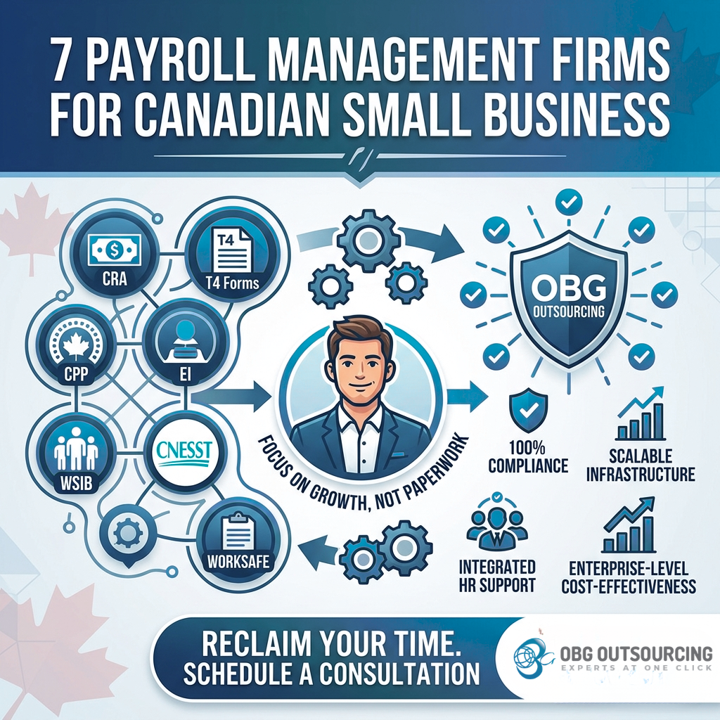 7 Payroll Management Firms for Canadian Small Business