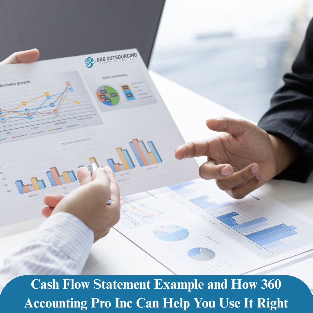 Cash Flow Statement Example and How OBG Outsourcing Private Limited Can Help You Use It Right