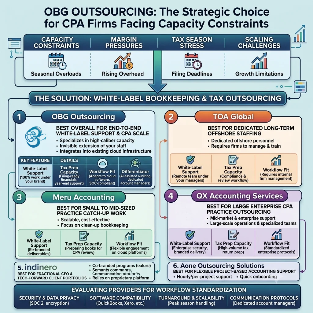 Top Outsourced Bookkeeping Services for CPA Firms