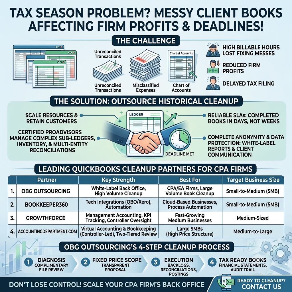 Best QuickBooks Cleanup Partners for CPA Firms