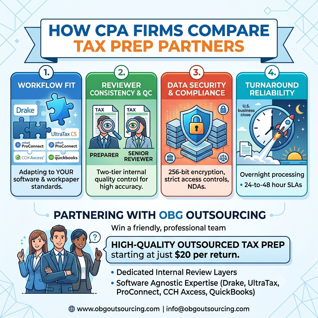 How CPA Firms Compare Tax Prep Partners