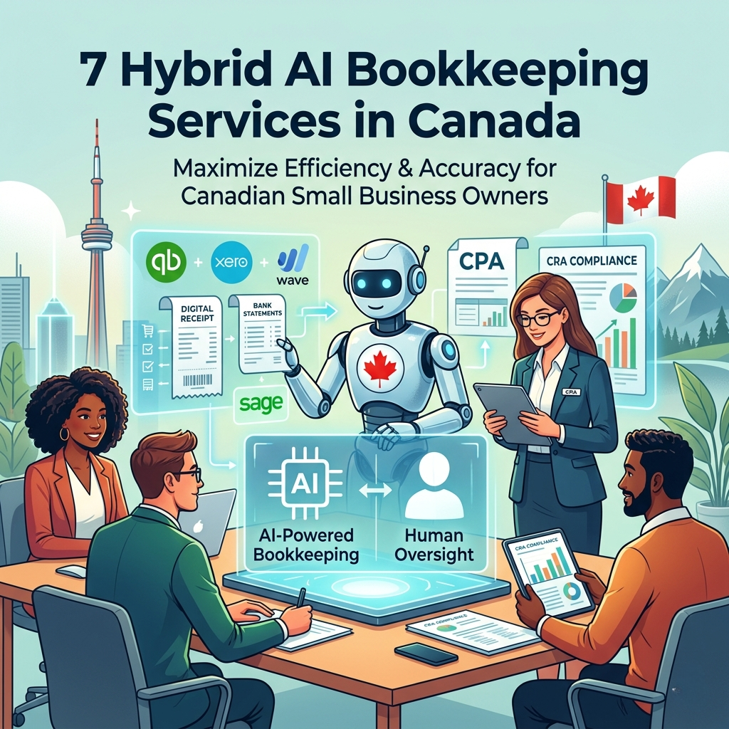 7 Hybrid AI Bookkeeping Services in Canada