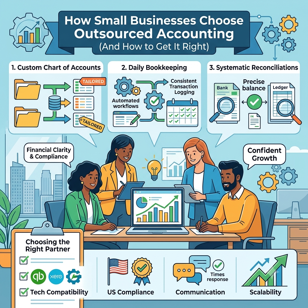 How Small Businesses Choose Outsourced Accounting