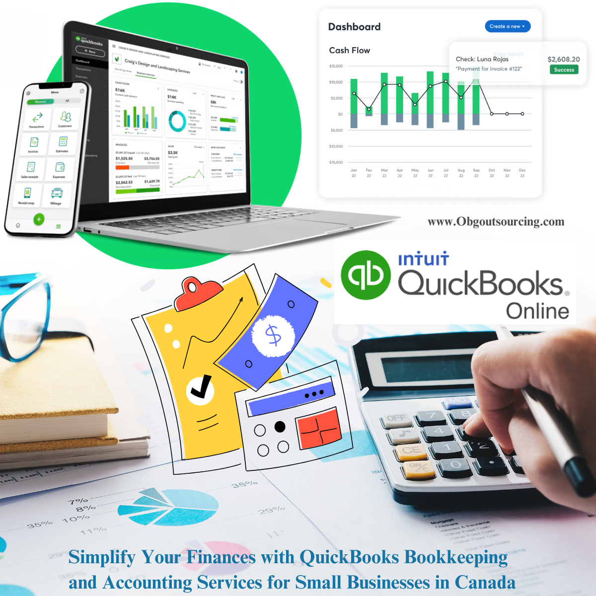 Simplify Your Finances with QuickBooks Bookkeeping and Accounting Services for Small Businesses in Canada