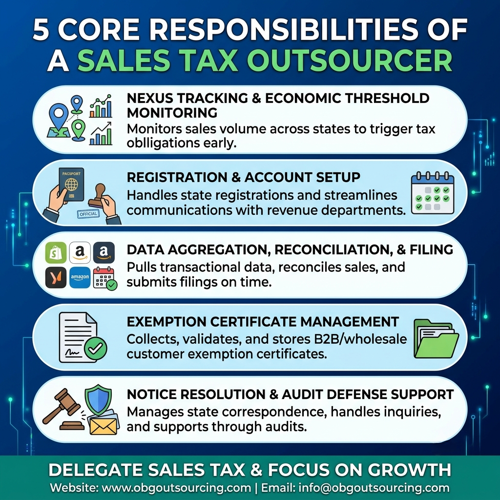 What a Sales Tax Outsourcer Should Actually Handle