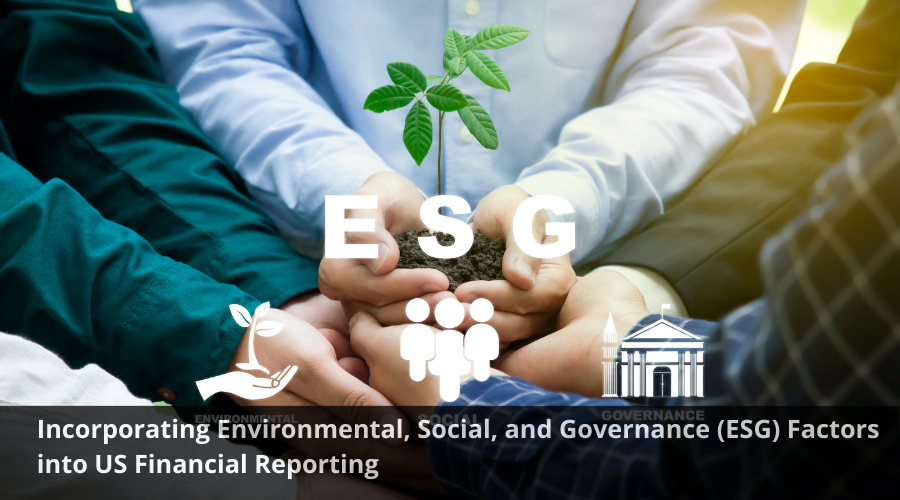 Incorporating Environmental, Social, and Governance (ESG) Factors into US Financial Reporting