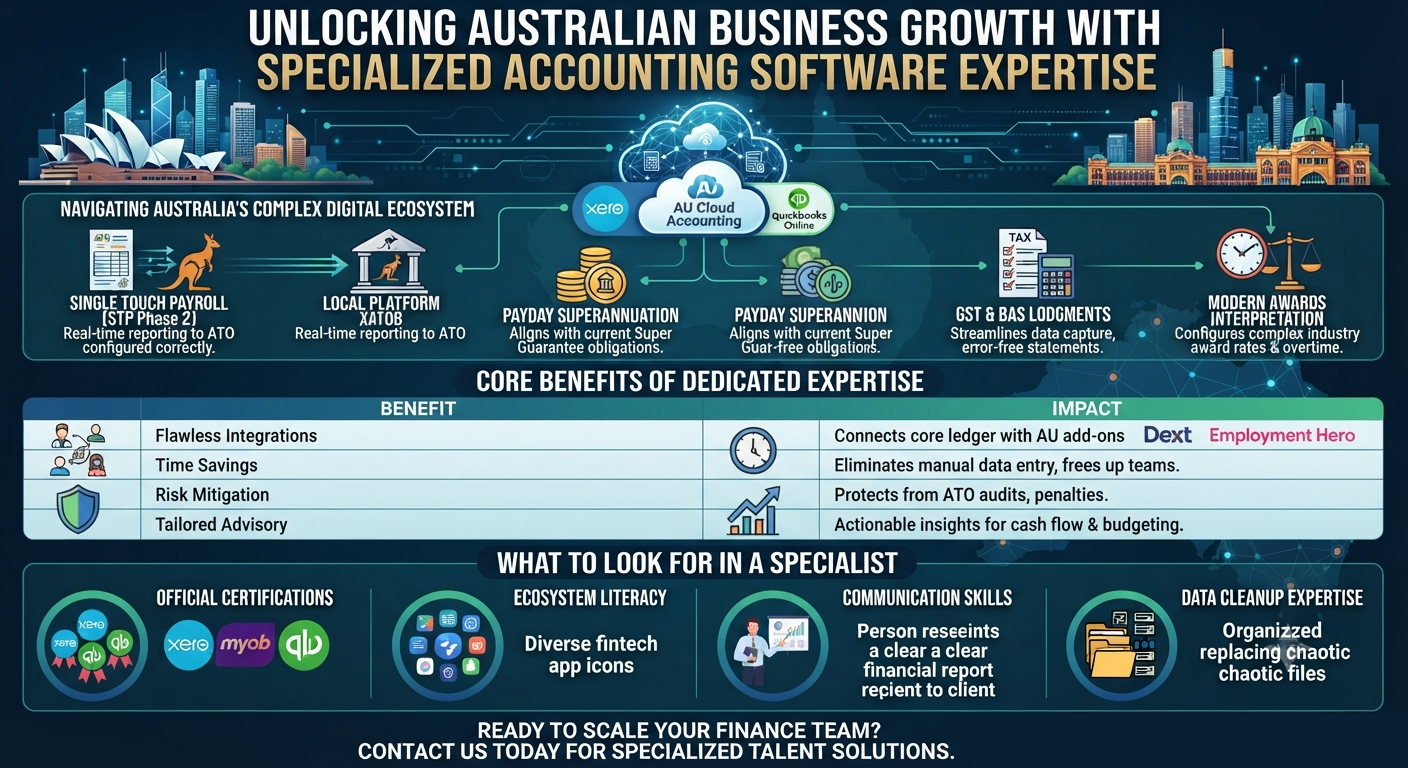 Hire  Australian Accounting Software Expertise
