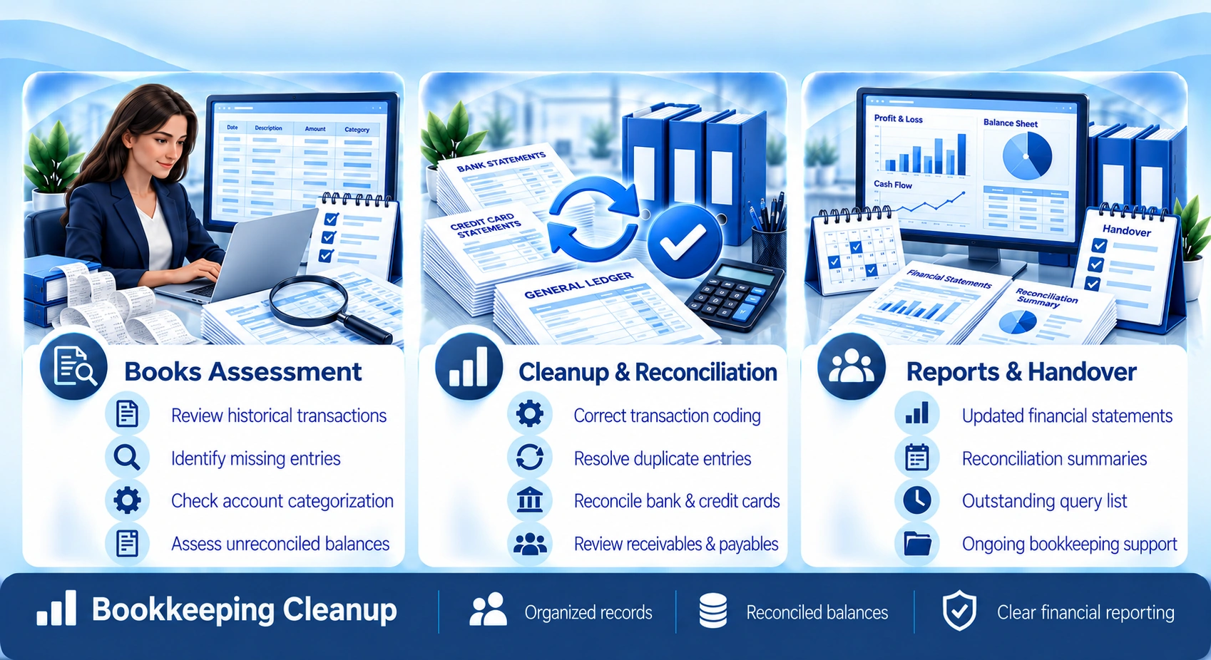 Bookkeeping Cleanup