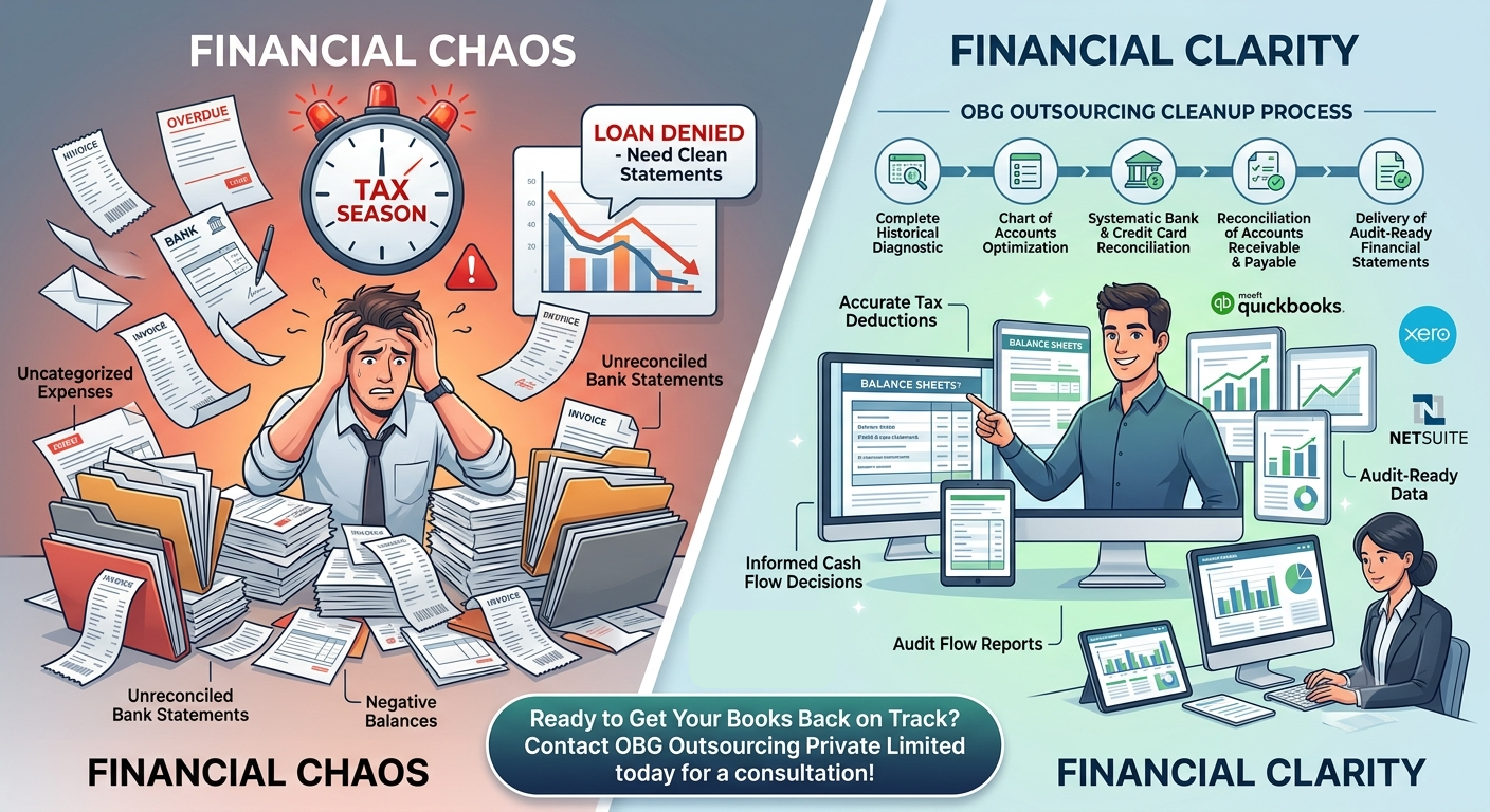 Bookkeeping Clean up and catch up