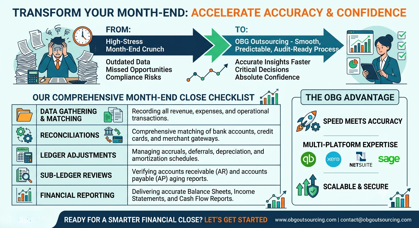 Streamline Your Financial Horizon: Month-End Close Services