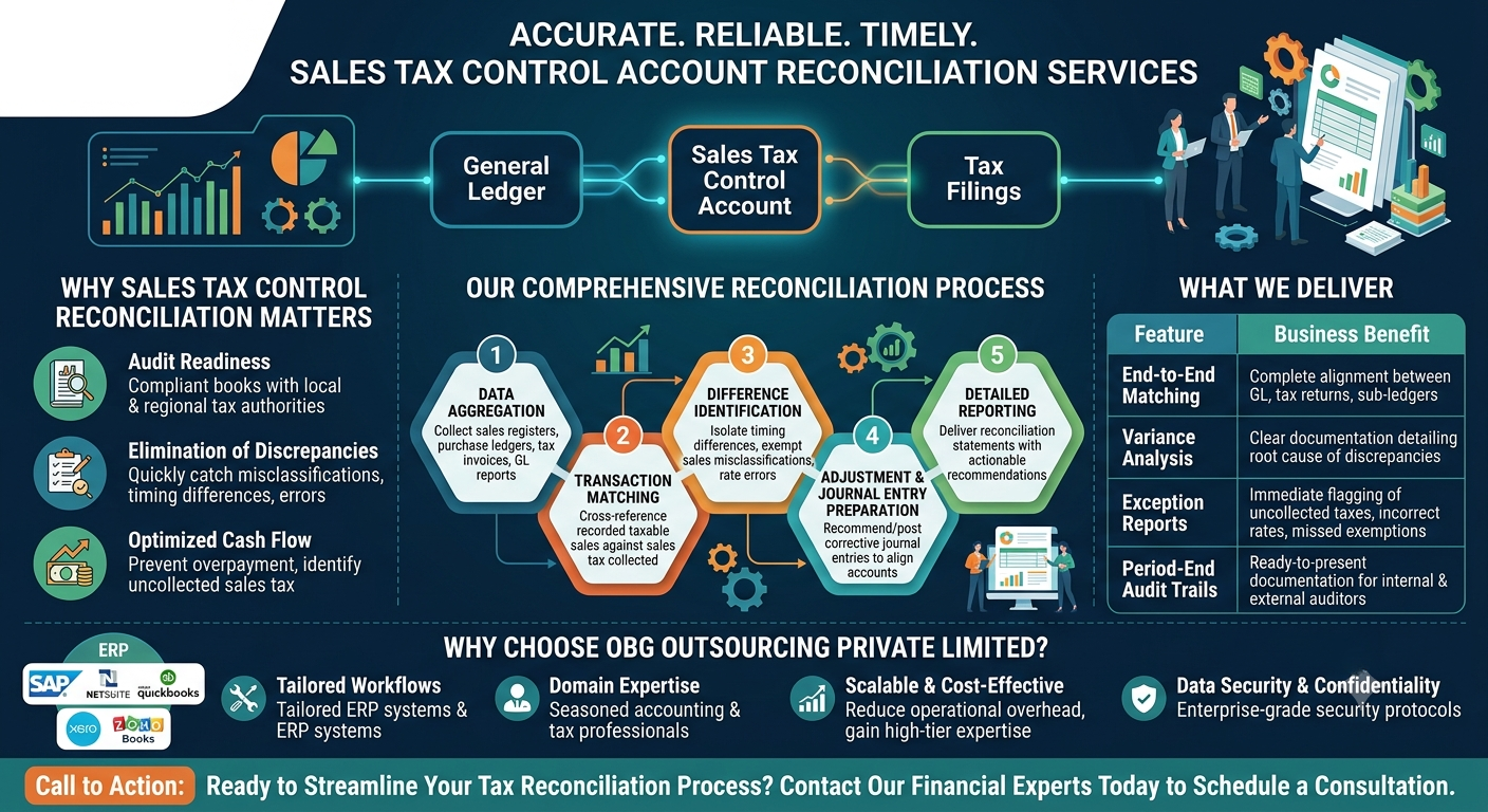 Sales Tax Account Reconciliation