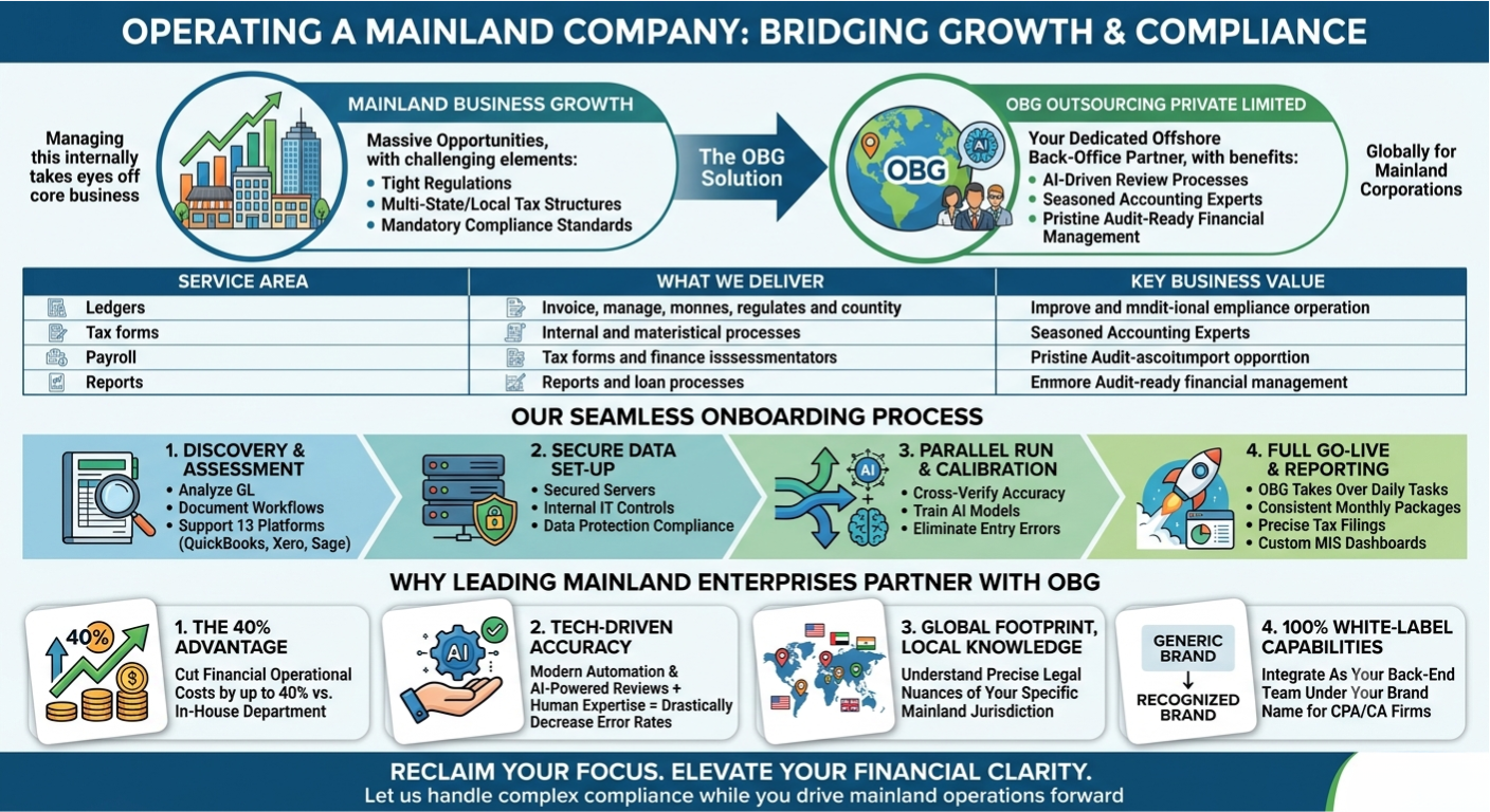 Mainland Company Accounting 