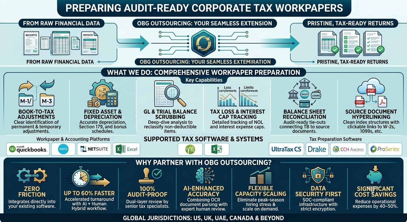 Corporate Tax Workpapers