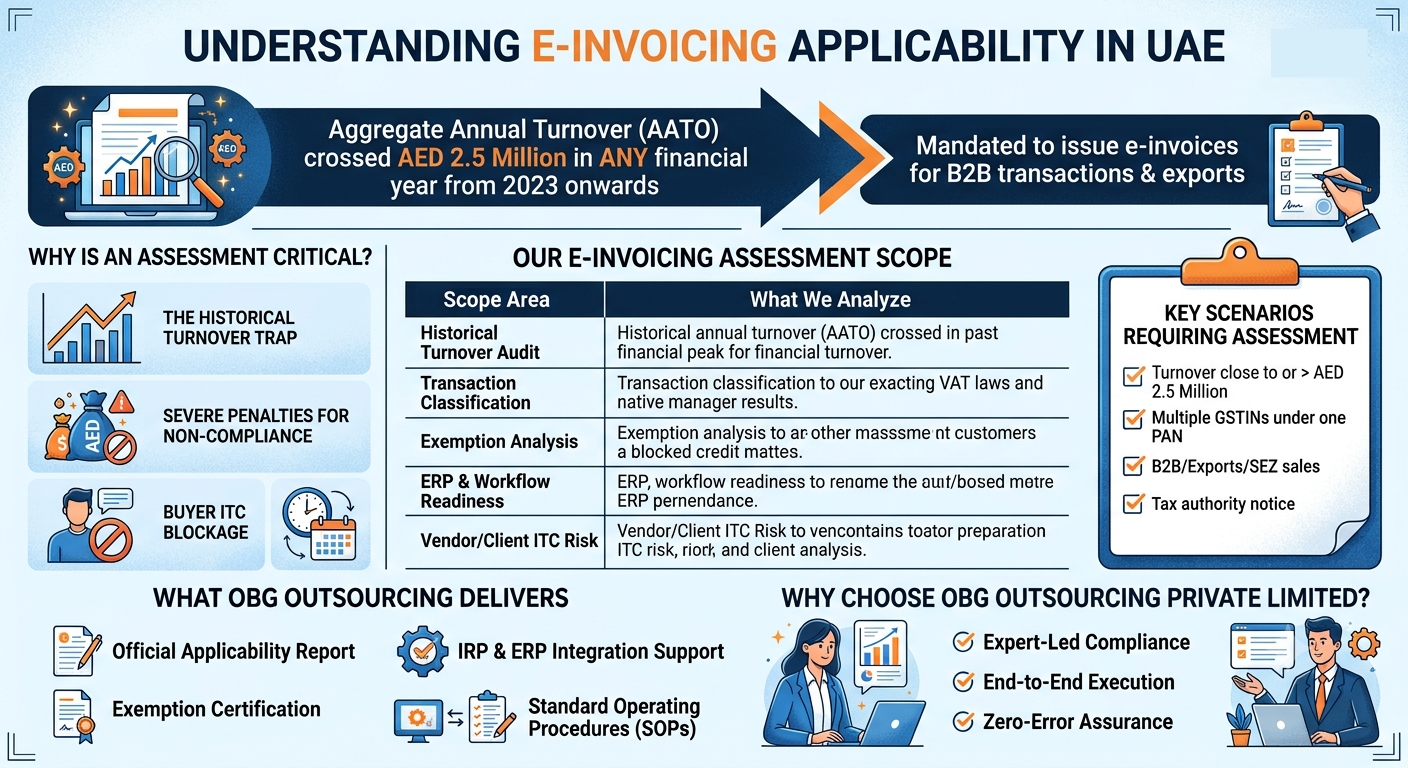 E-invoicing applicability assessment