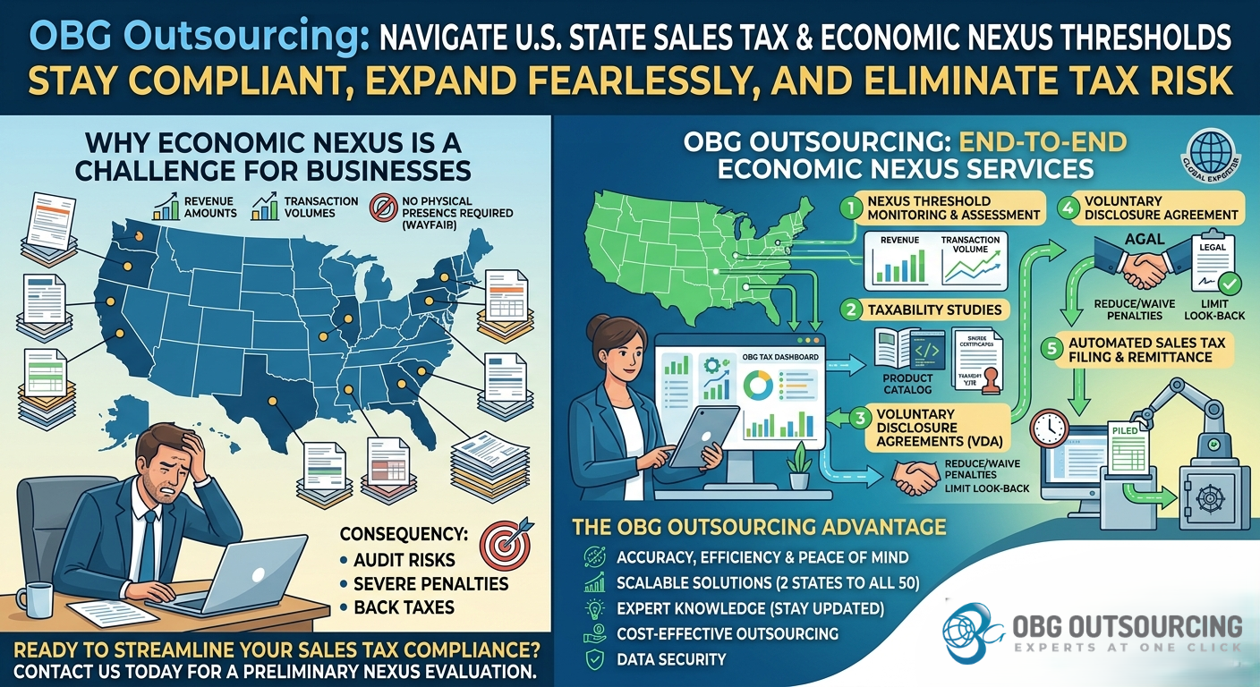 Economic nexus support 
