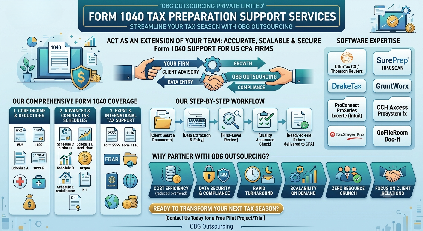 Tax 1040 Prep Support