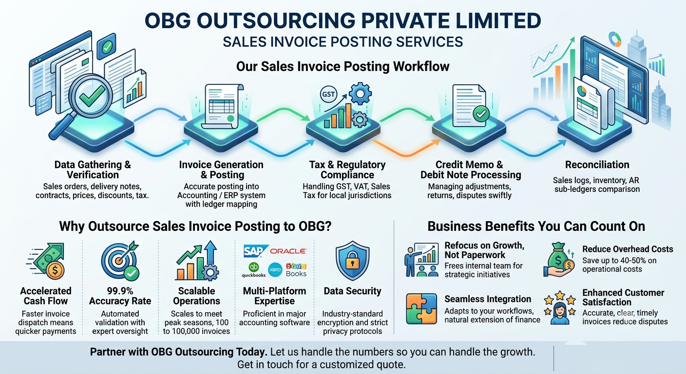 Sales invoice posting 